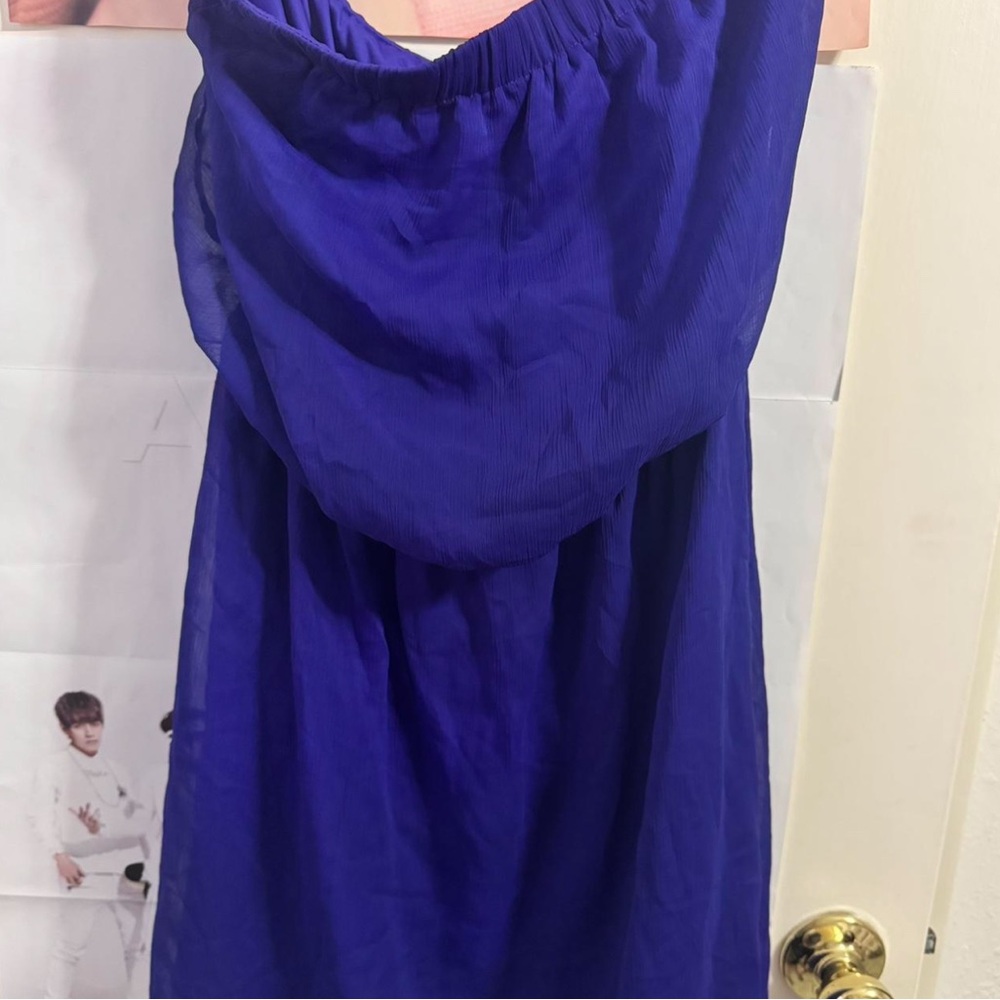 Express Vibrant Blue Top